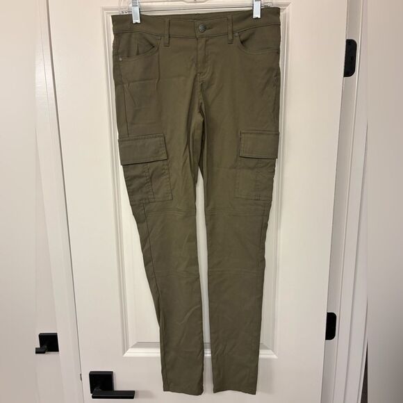 PRANA Meme Pant Olive Green Women’s Size 4 - Picture 3 of 7